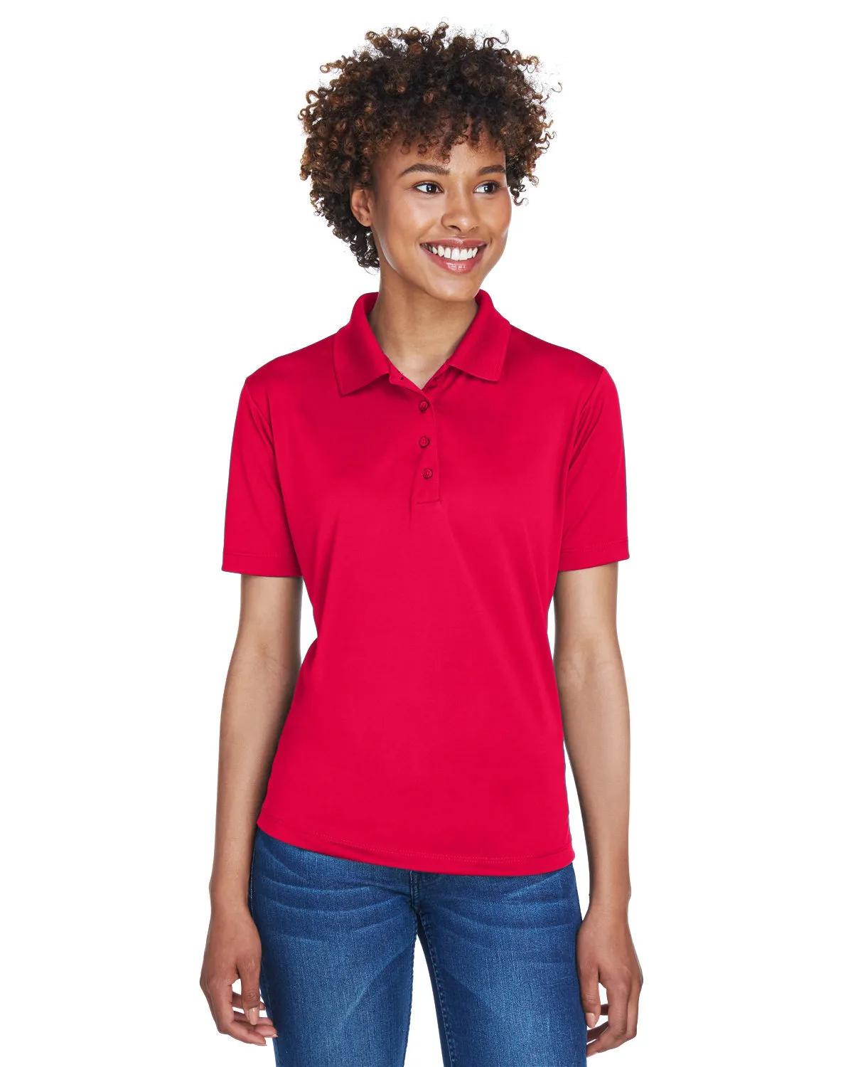 Ladies' Cool & Dry 8-Star Elite Performance Interlock Polo 6 of 62