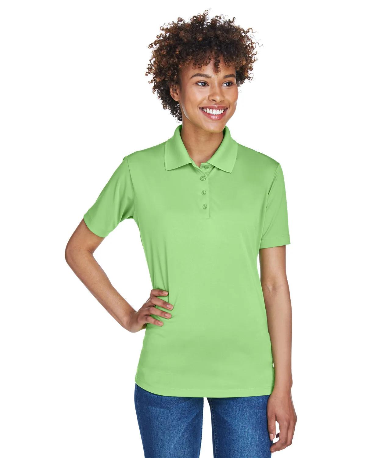 Ladies' Cool & Dry 8-Star Elite Performance Interlock Polo 3 of 62