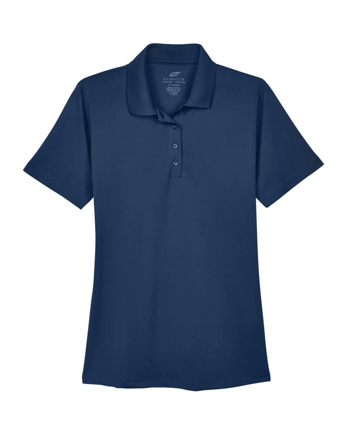 Ladies' Cool & Dry 8-Star Elite Performance Interlock Polo 22 of 62