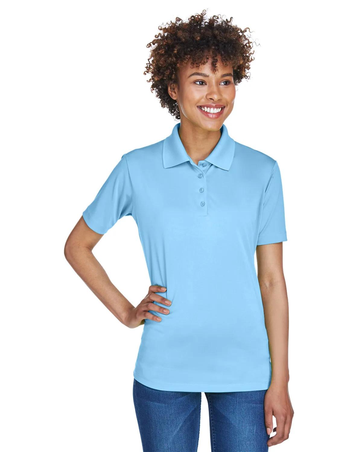 Ladies' Cool & Dry 8-Star Elite Performance Interlock Polo 5 of 62