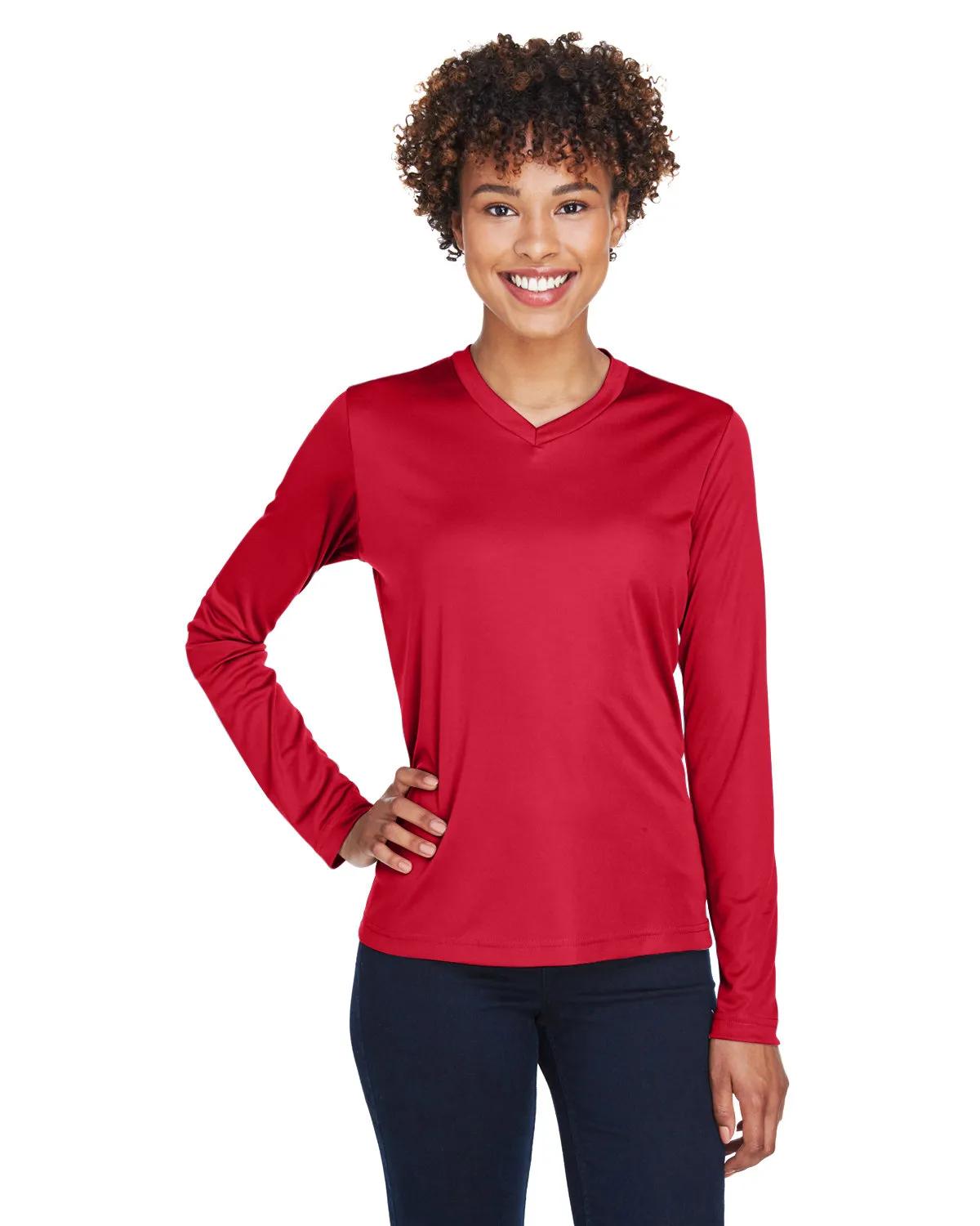 Ladies' Zone Performance Long-Sleeve T-Shirt 11 of 86