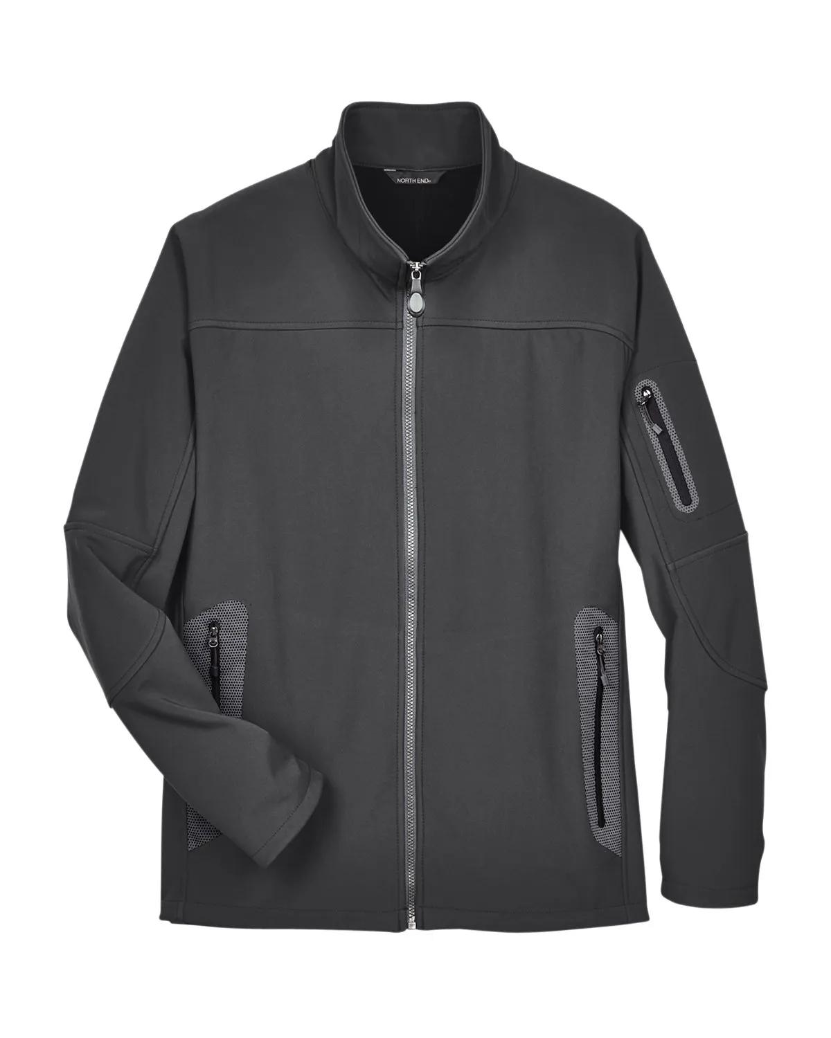 Men's Three-Layer Fleece Bonded Soft Shell Technical Jacket 3 of 17