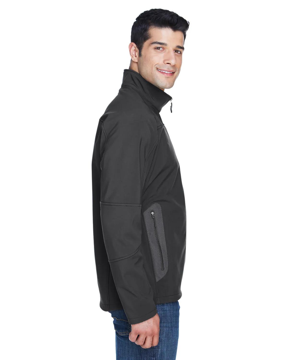 Men's Three-Layer Fleece Bonded Soft Shell Technical Jacket 5 of 17