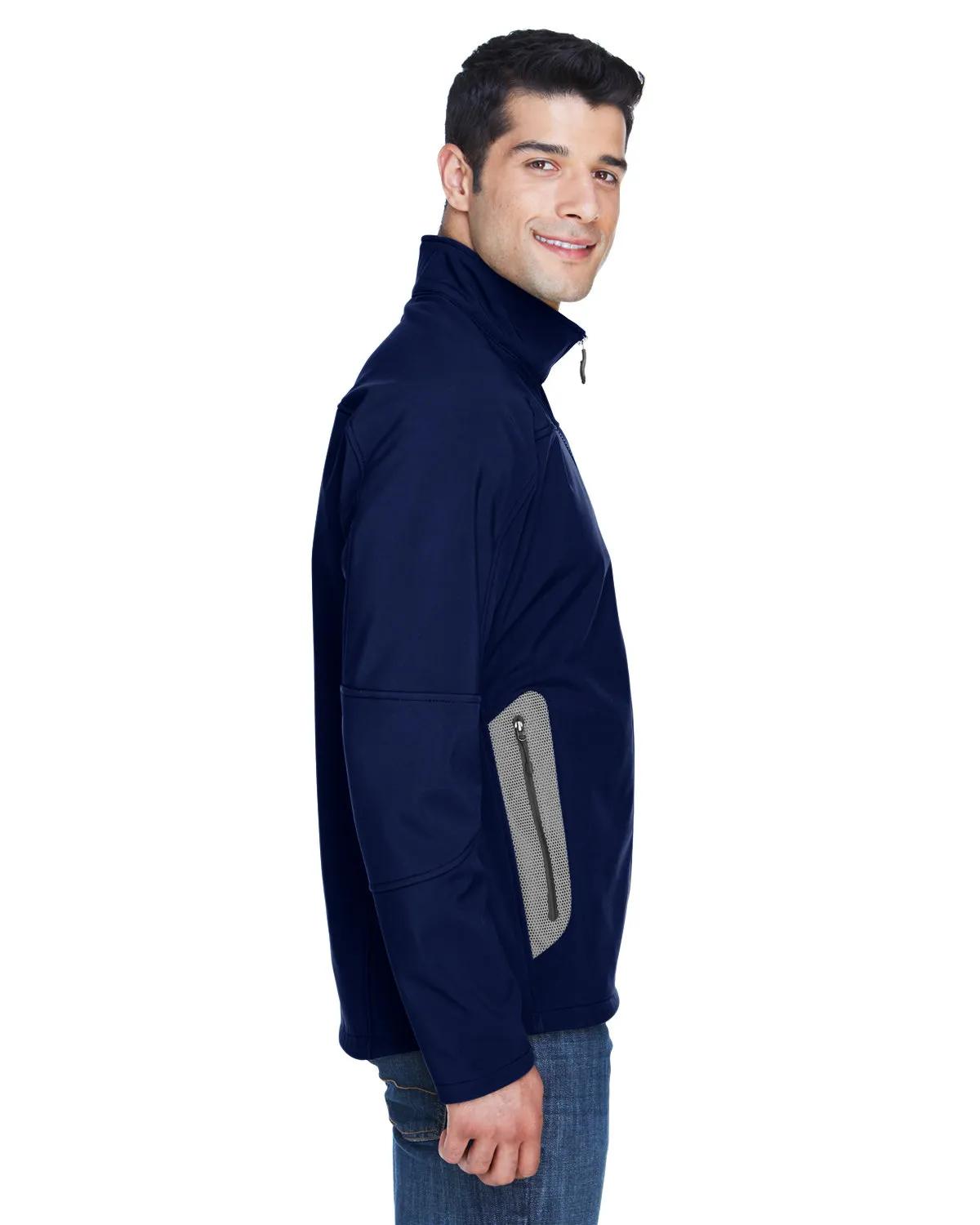 Men's Three-Layer Fleece Bonded Soft Shell Technical Jacket 12 of 17
