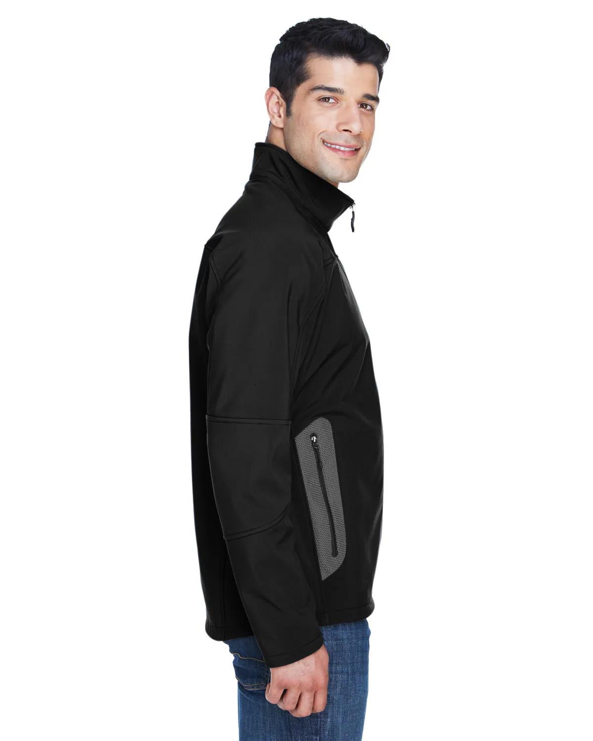Men's Three-Layer Fleece Bonded Soft Shell Technical Jacket 7 of 17