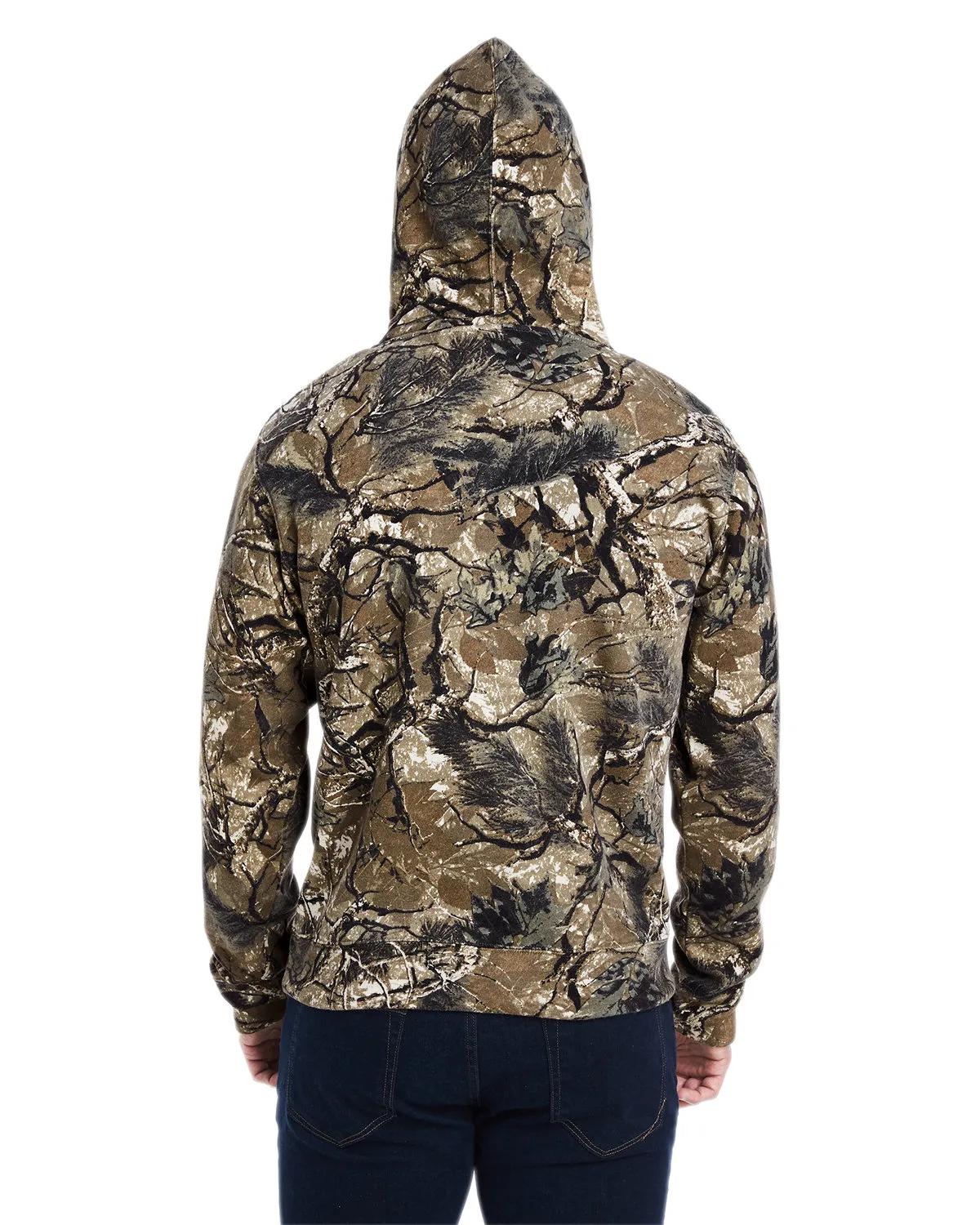 Adult Triblend Pullover Fleece Hooded Sweatshirt 94 of 107