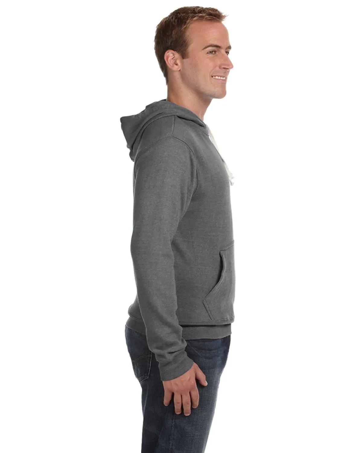 Adult Triblend Pullover Fleece Hooded Sweatshirt 86 of 107