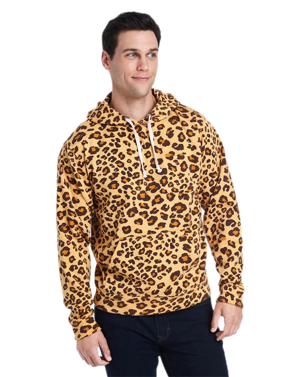 Adult Triblend Pullover Fleece Hooded Sweatshirt 33 of 107