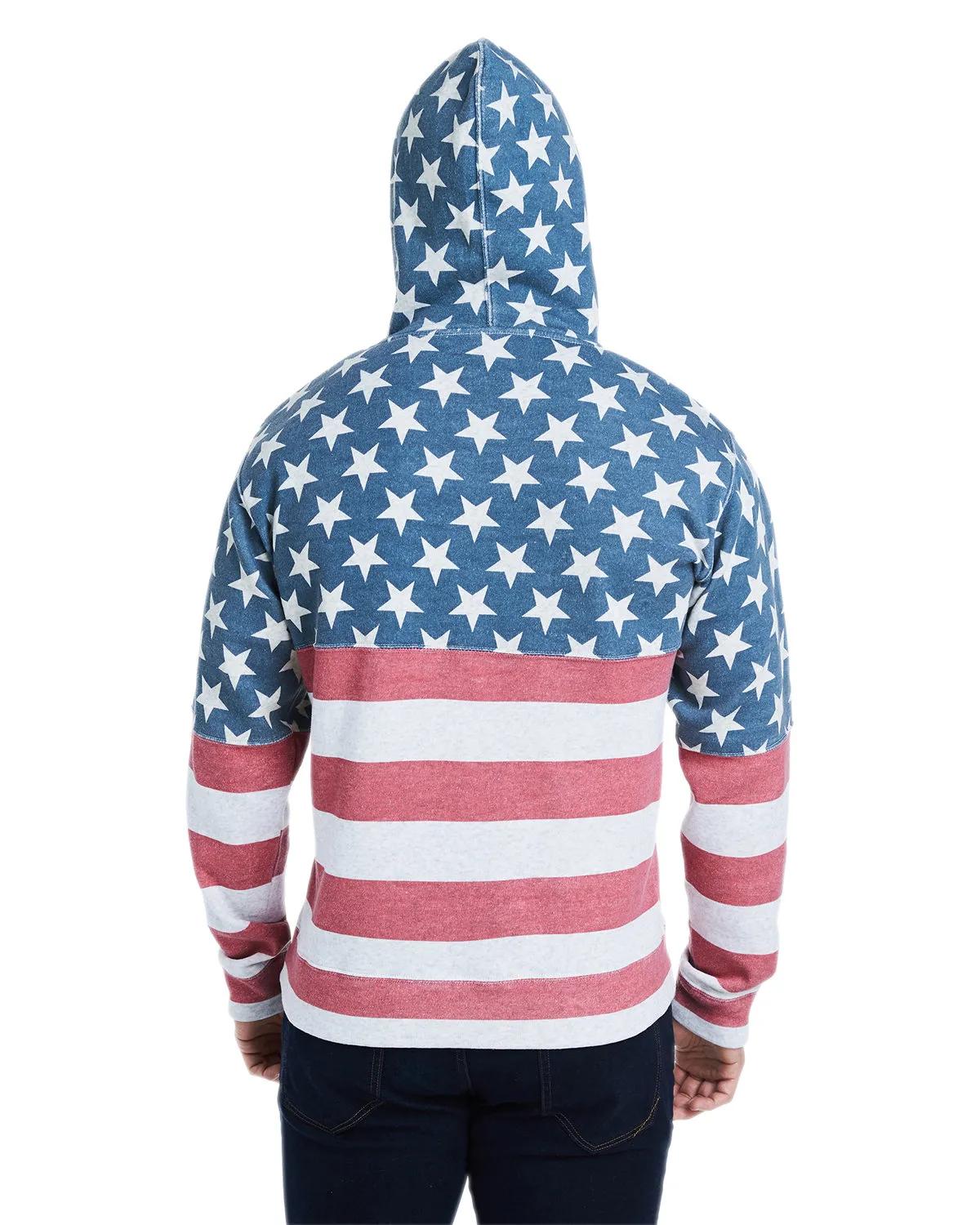 Adult Triblend Pullover Fleece Hooded Sweatshirt 54 of 107