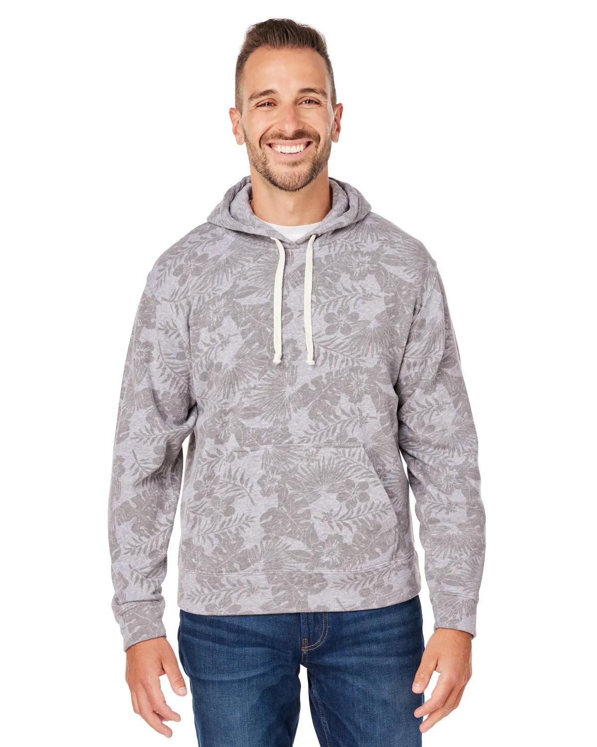 Adult Triblend Pullover Fleece Hooded Sweatshirt 11 of 107