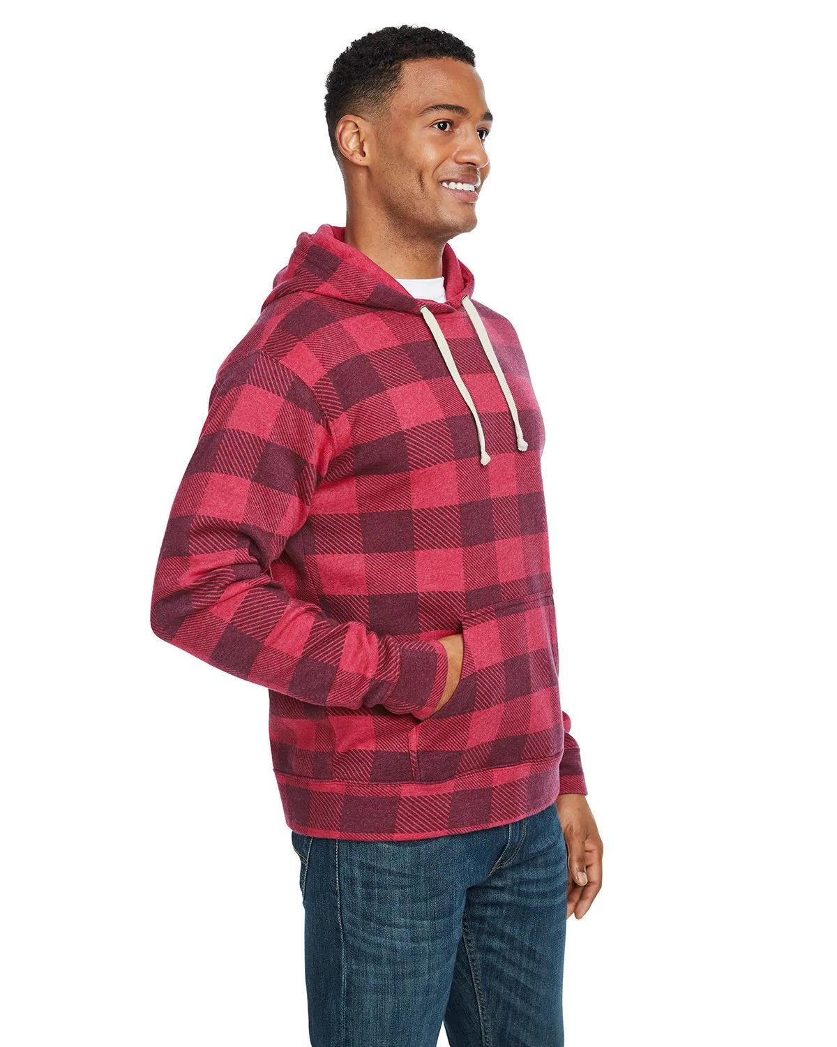 Adult Triblend Pullover Fleece Hooded Sweatshirt 92 of 107