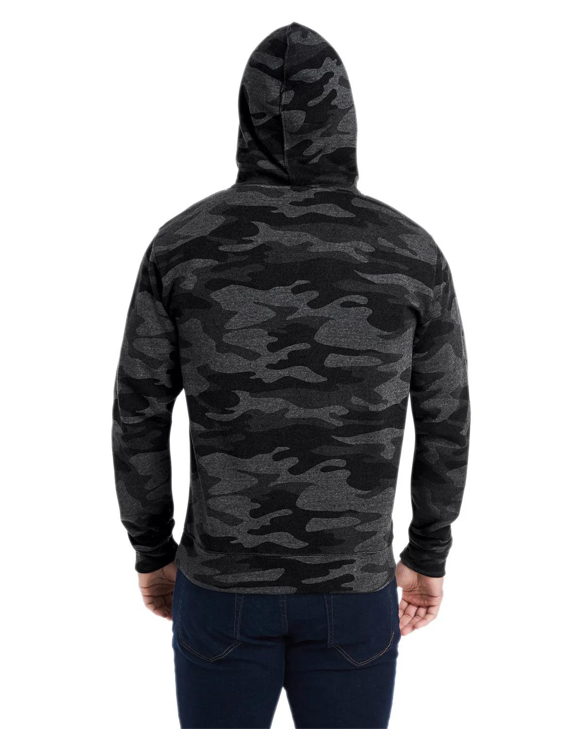 Adult Triblend Pullover Fleece Hooded Sweatshirt 36 of 107