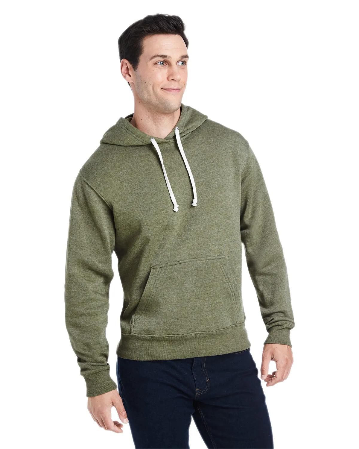 Adult Triblend Pullover Fleece Hooded Sweatshirt 8 of 107