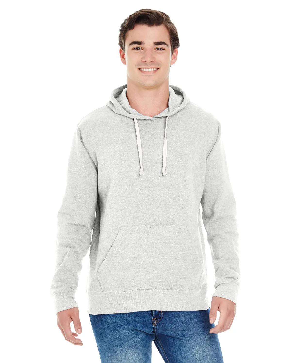 Adult Triblend Pullover Fleece Hooded Sweatshirt 9 of 107