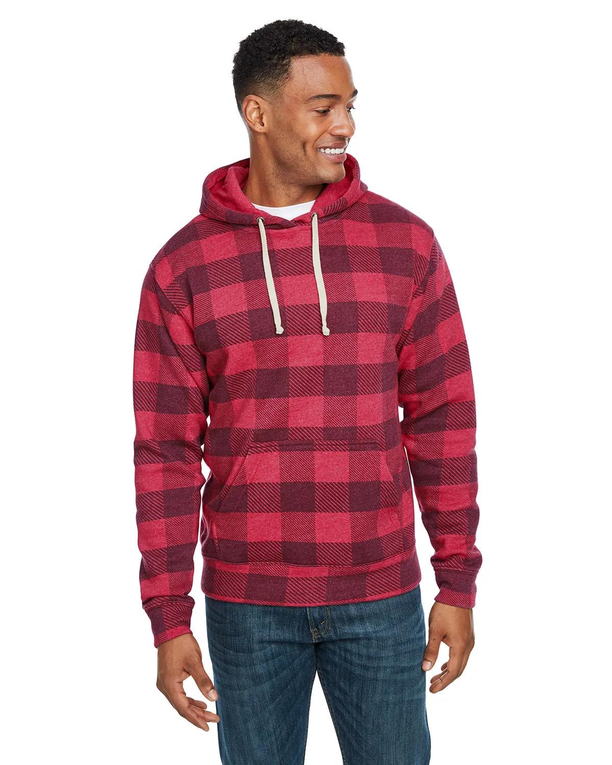 Adult Triblend Pullover Fleece Hooded Sweatshirt 15 of 107