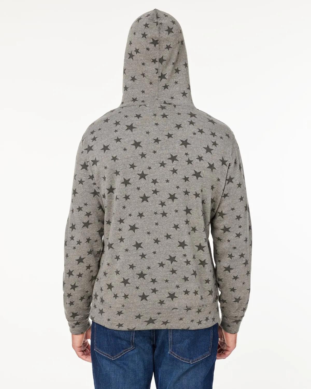 Adult Triblend Pullover Fleece Hooded Sweatshirt 56 of 107