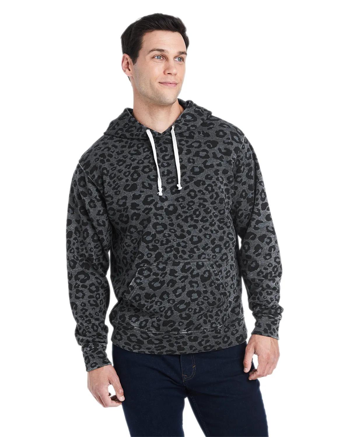 Adult Triblend Pullover Fleece Hooded Sweatshirt 22 of 107