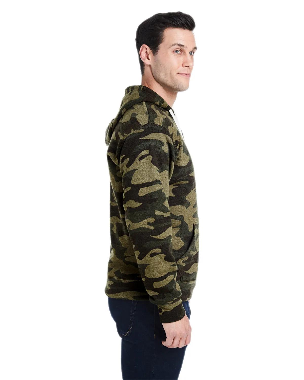 Adult Triblend Pullover Fleece Hooded Sweatshirt 49 of 107