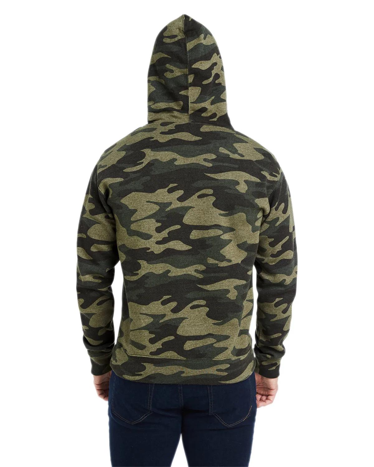 Adult Triblend Pullover Fleece Hooded Sweatshirt 46 of 107