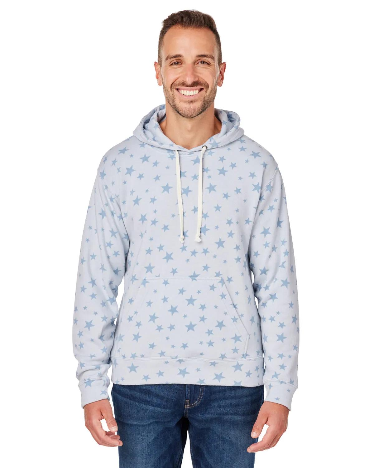 Adult Triblend Pullover Fleece Hooded Sweatshirt 3 of 107