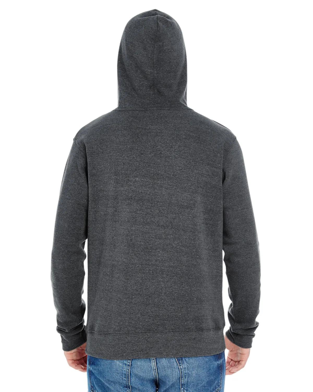 Adult Triblend Pullover Fleece Hooded Sweatshirt 50 of 107