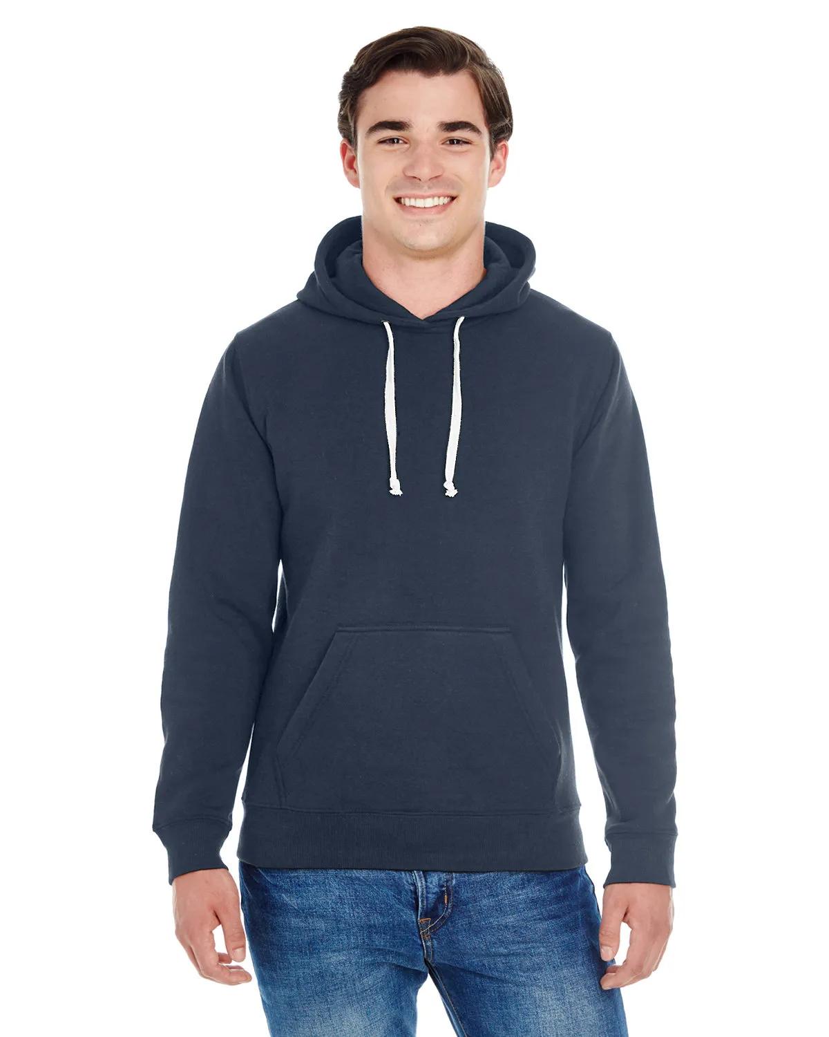 Adult Triblend Pullover Fleece Hooded Sweatshirt 4 of 107