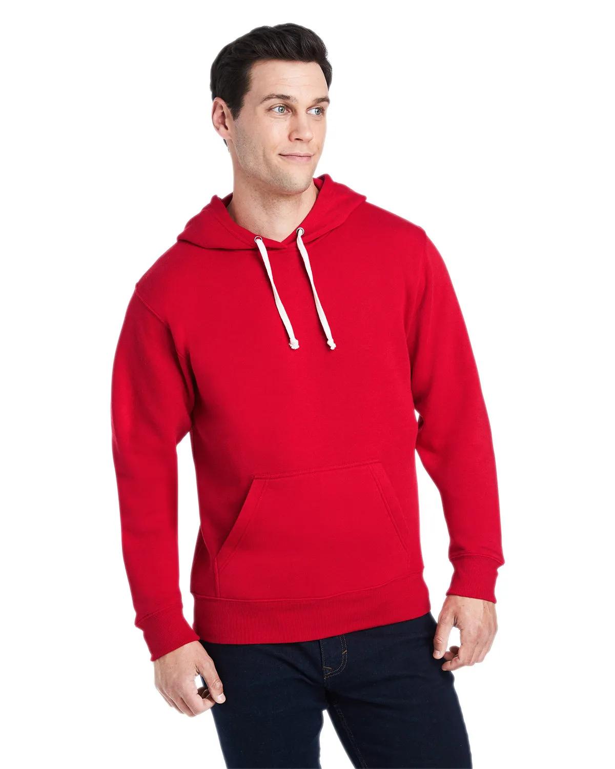 Adult Triblend Pullover Fleece Hooded Sweatshirt 3 of 107