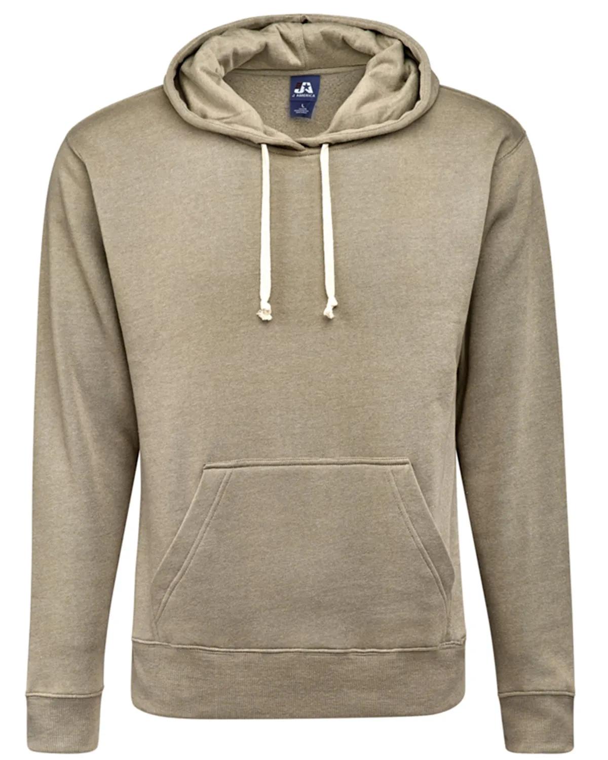 Adult Triblend Pullover Fleece Hooded Sweatshirt 32 of 107