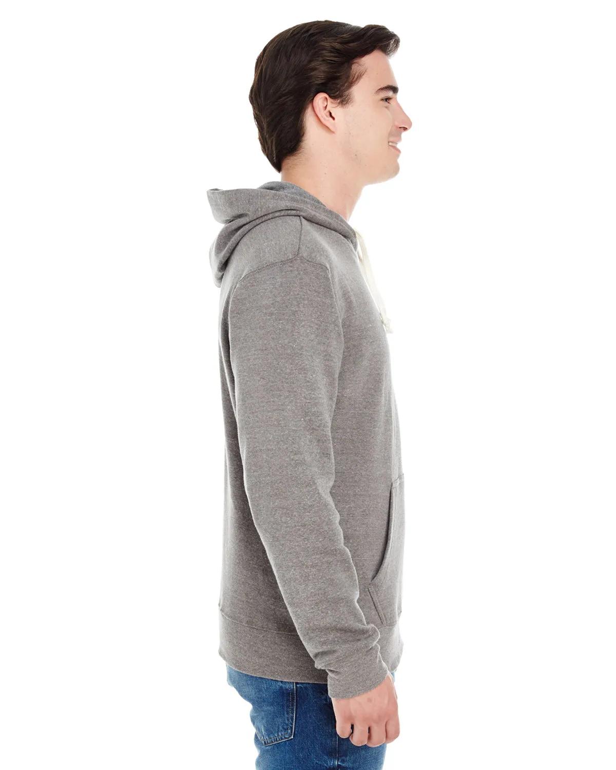Adult Triblend Pullover Fleece Hooded Sweatshirt 80 of 107