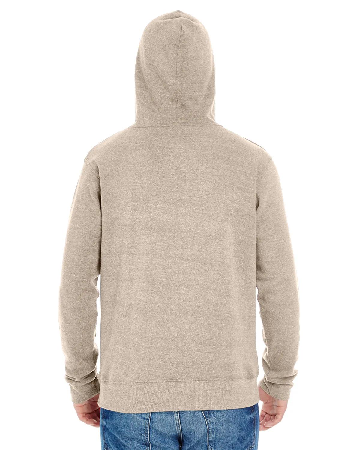 Adult Triblend Pullover Fleece Hooded Sweatshirt 76 of 107