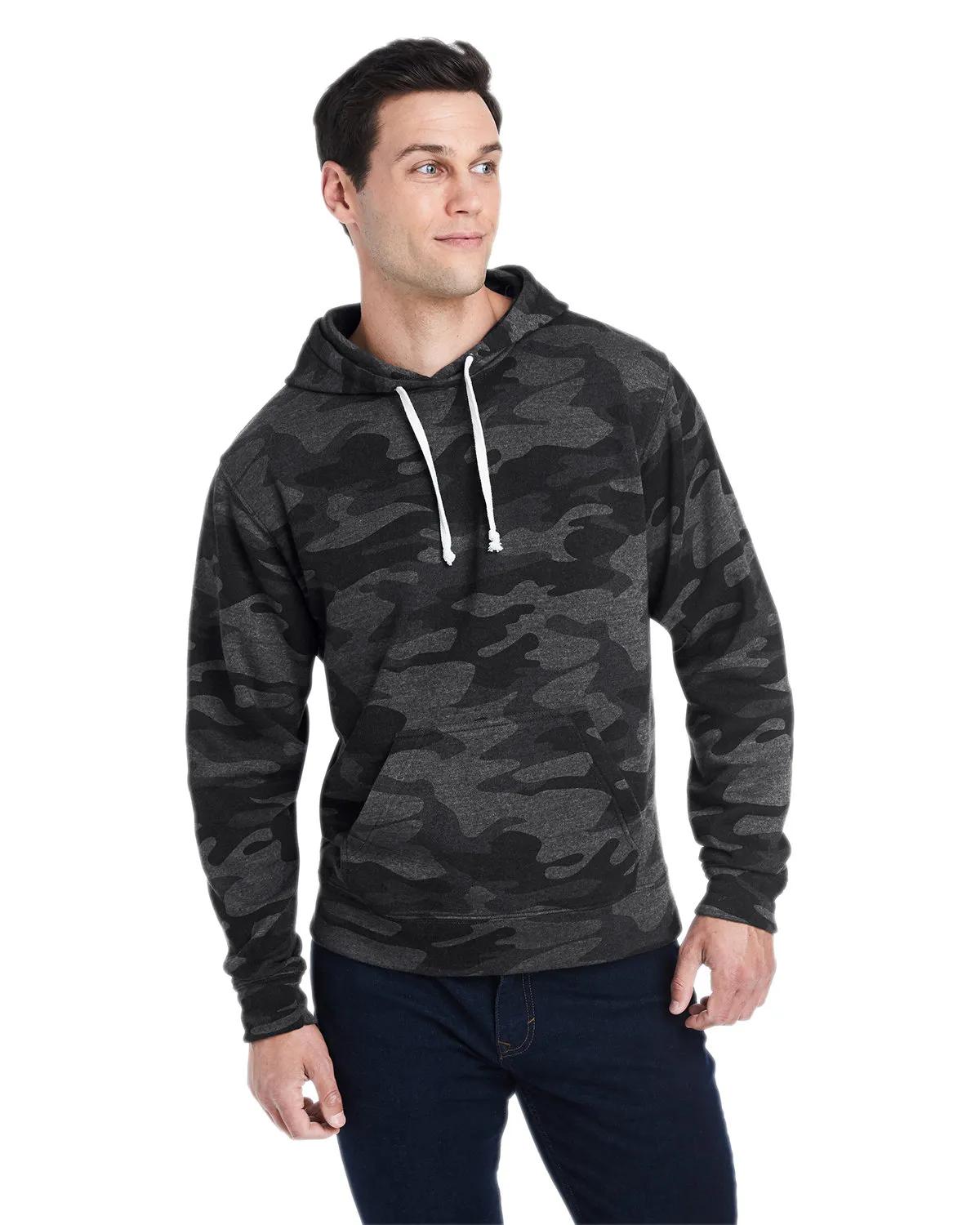Adult Triblend Pullover Fleece Hooded Sweatshirt