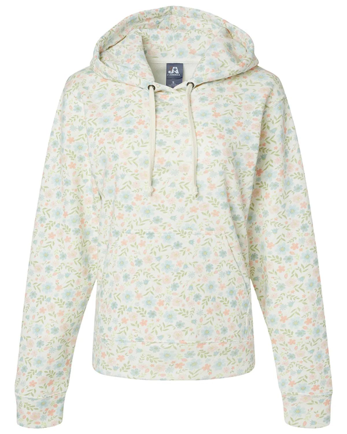 Adult Triblend Pullover Fleece Hooded Sweatshirt 14 of 107