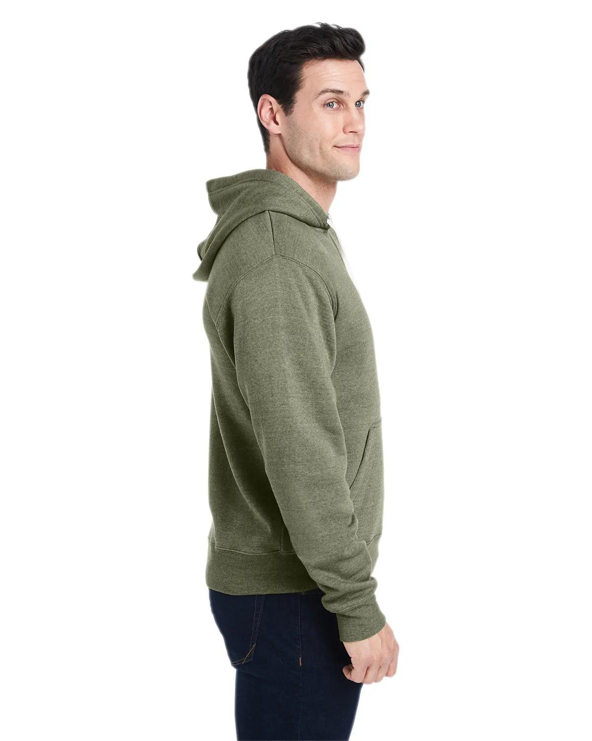 Adult Triblend Pullover Fleece Hooded Sweatshirt 77 of 107