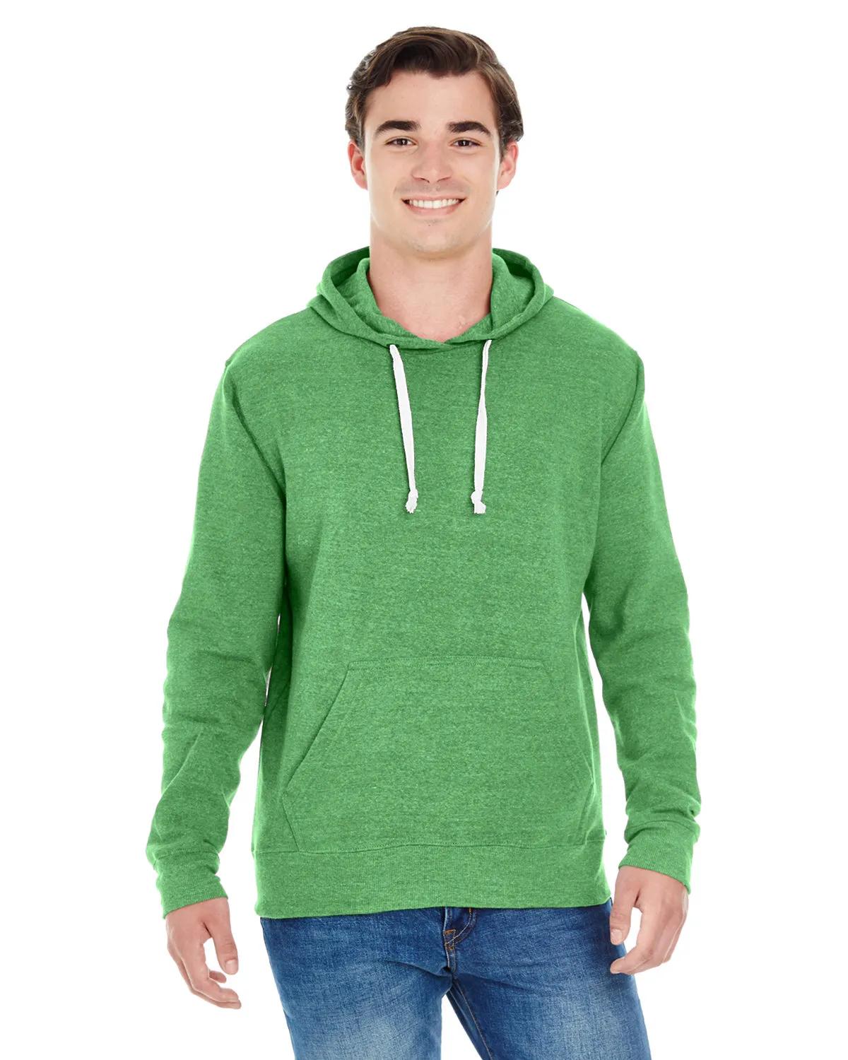 Adult Triblend Pullover Fleece Hooded Sweatshirt 11 of 107