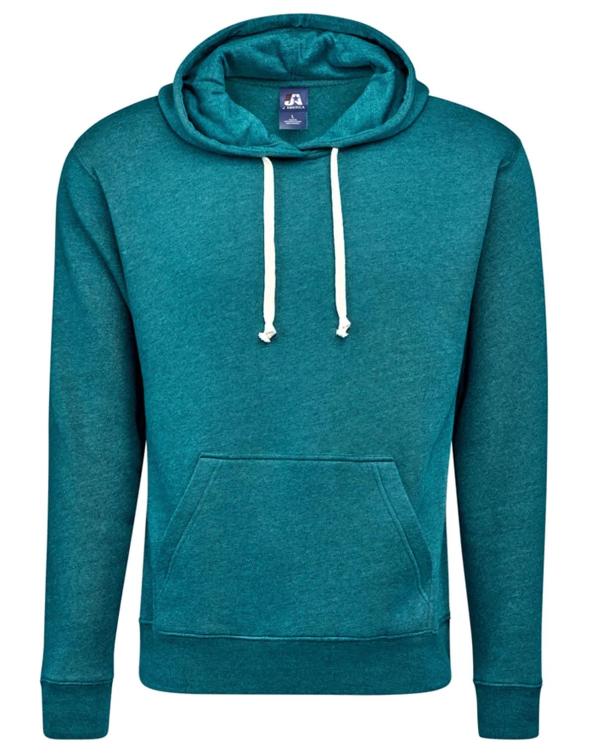 Adult Triblend Pullover Fleece Hooded Sweatshirt 30 of 107