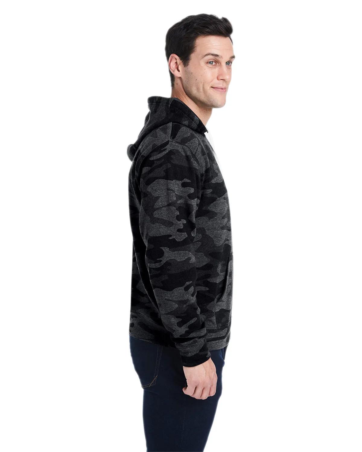 Adult Triblend Pullover Fleece Hooded Sweatshirt 37 of 107