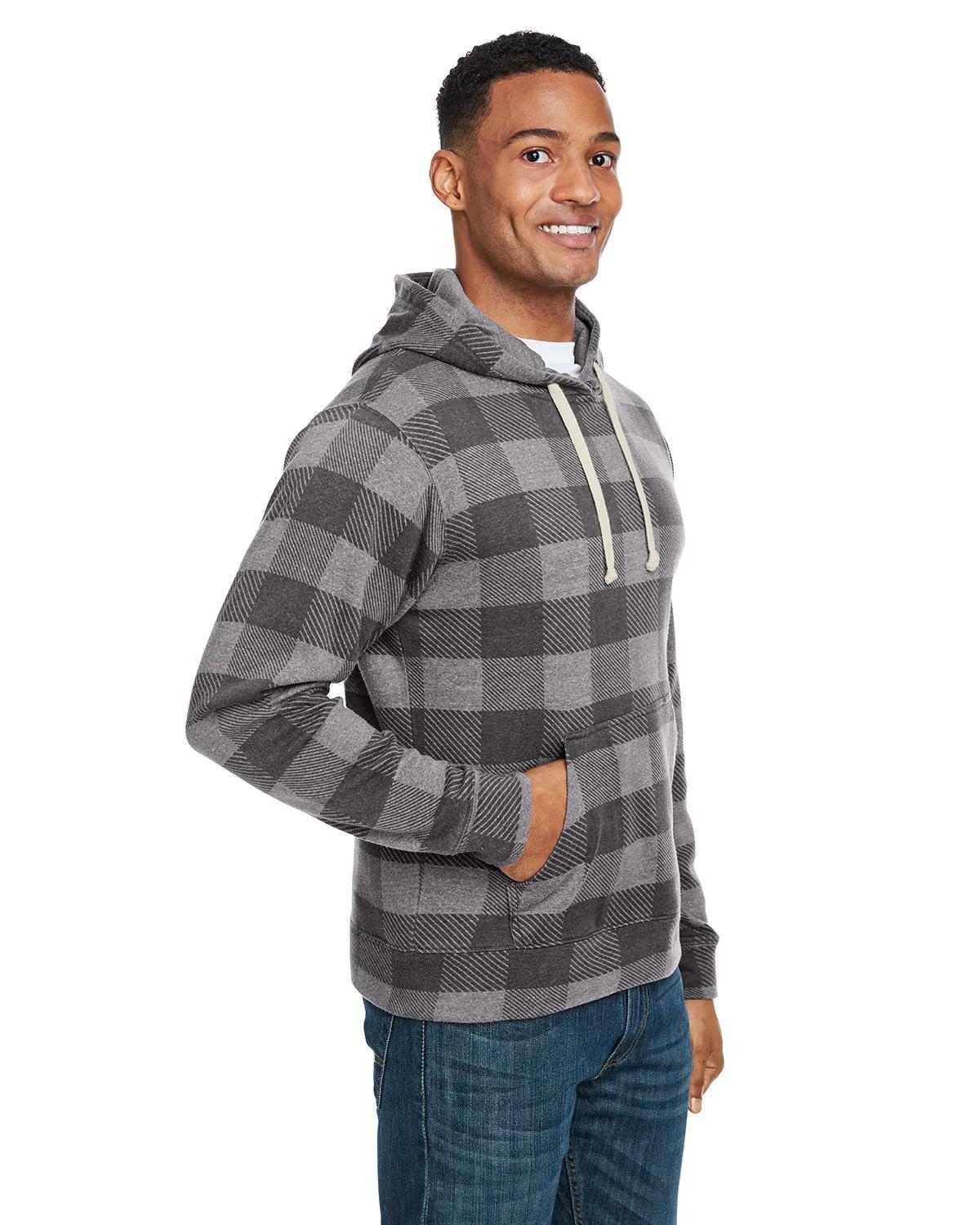 Adult Triblend Pullover Fleece Hooded Sweatshirt 100 of 107