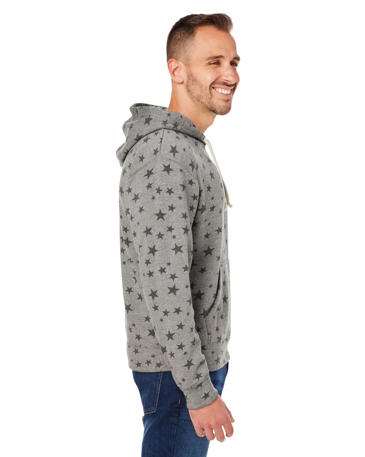 Adult Triblend Pullover Fleece Hooded Sweatshirt 57 of 107