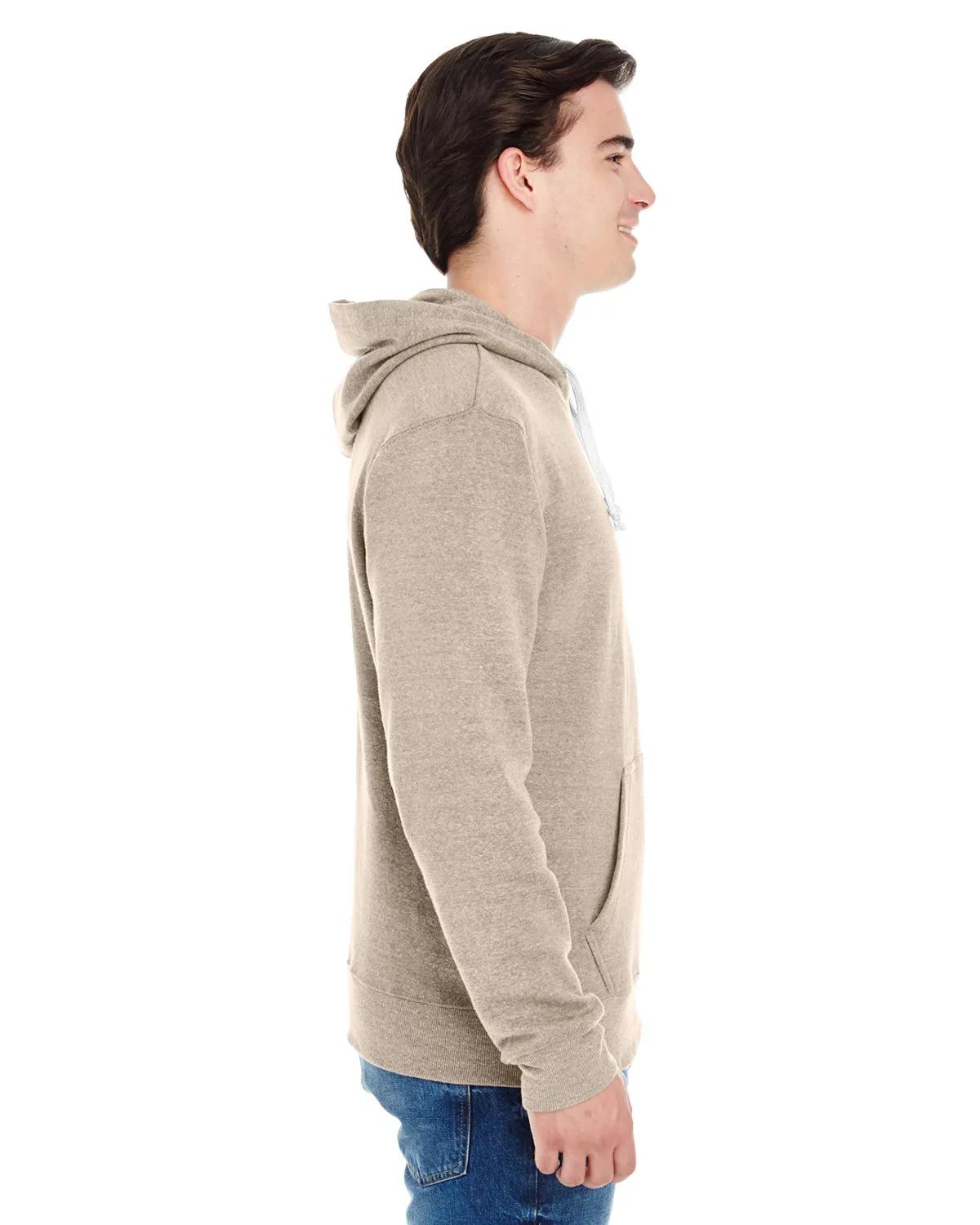 Adult Triblend Pullover Fleece Hooded Sweatshirt 74 of 107