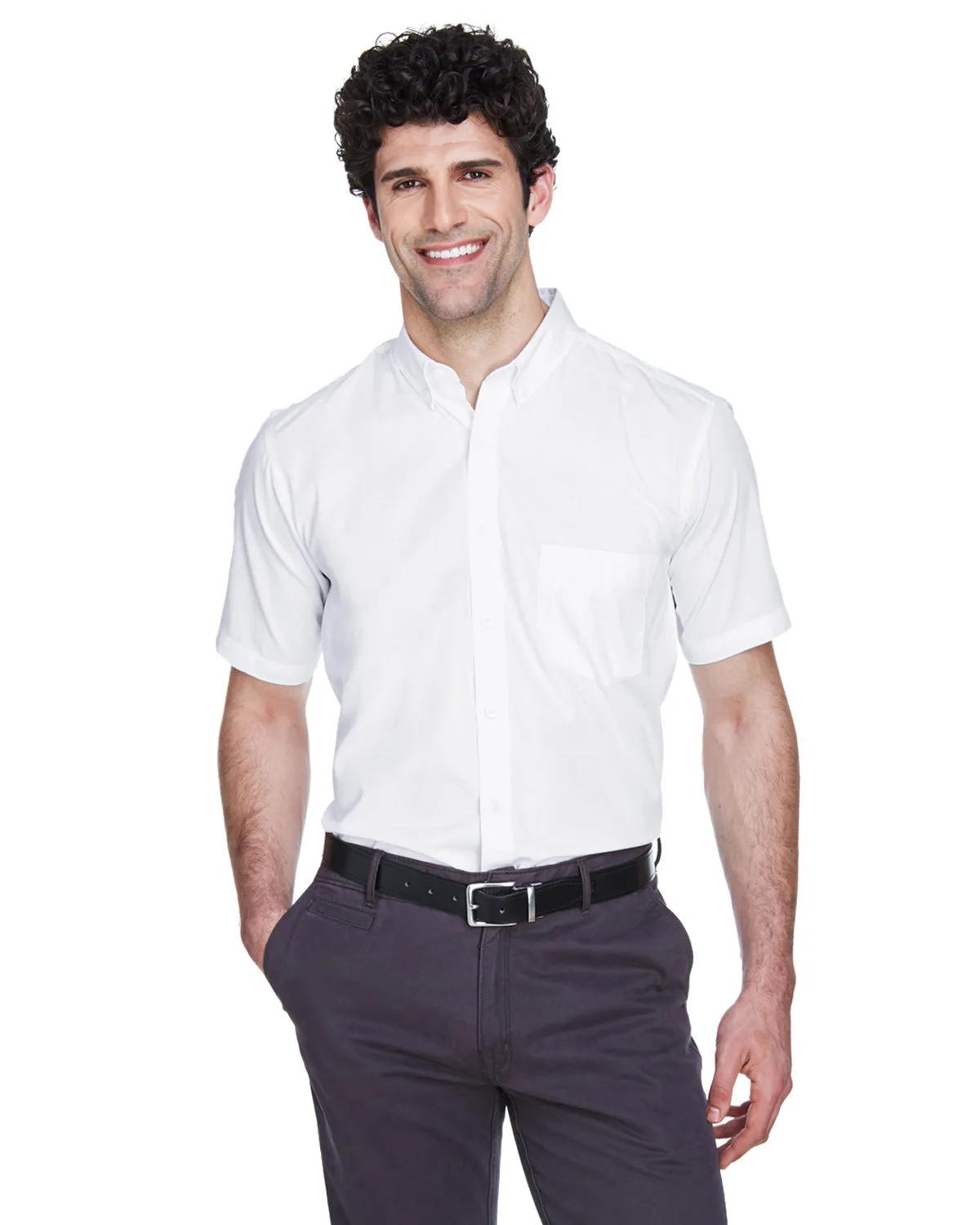 Men's Optimum Short-Sleeve Twill Shirt 2 of 25