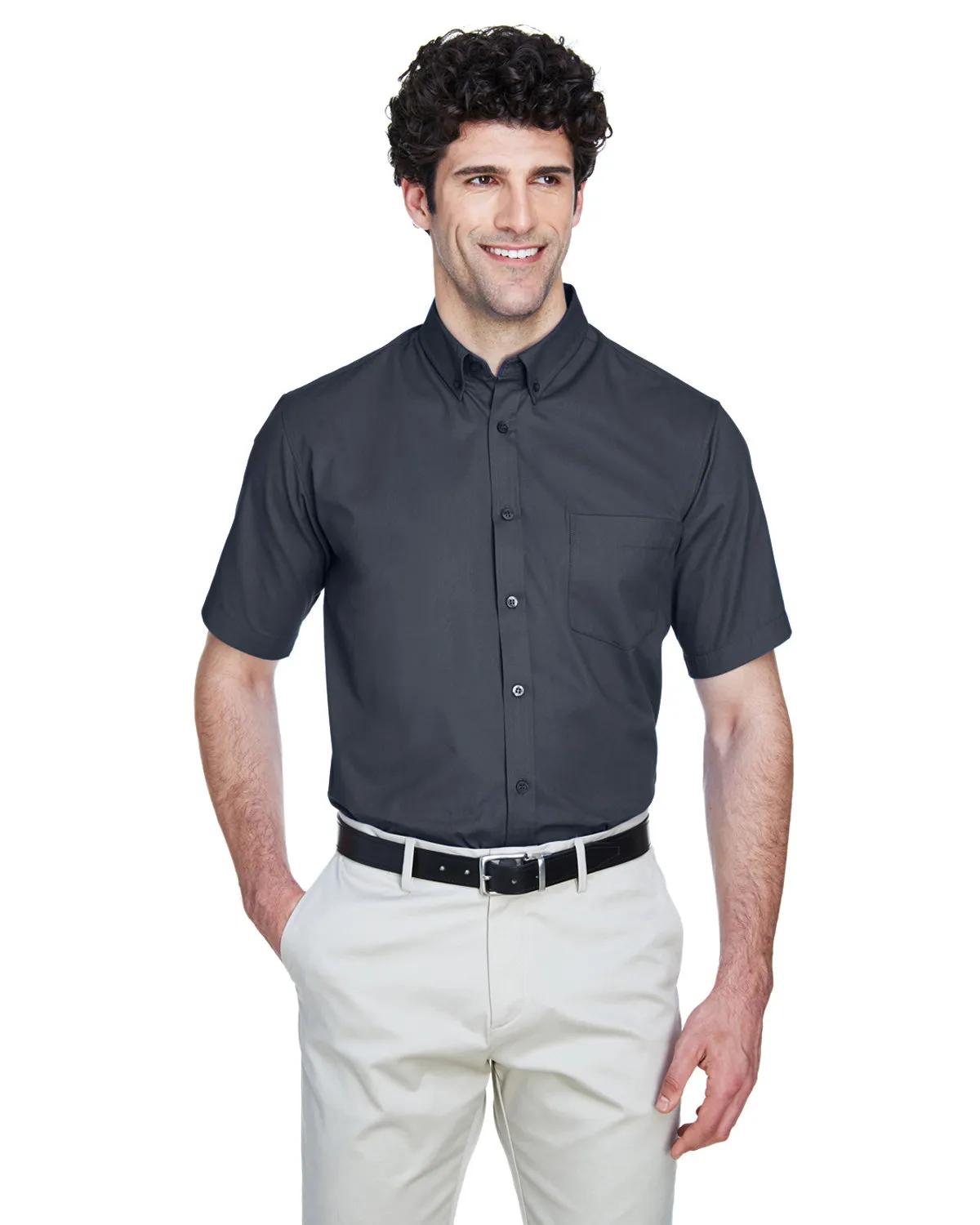 Men's Optimum Short-Sleeve Twill Shirt 3 of 25