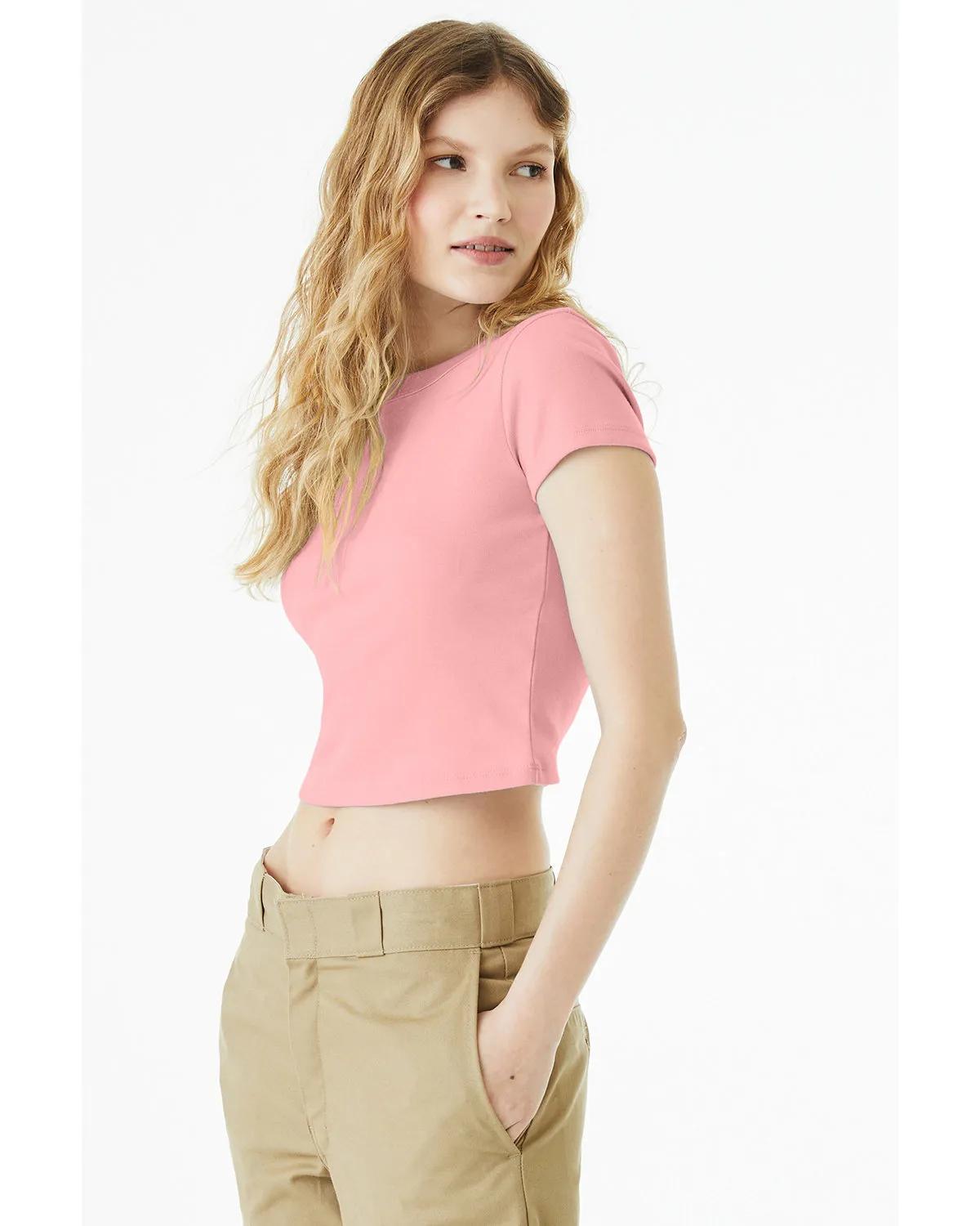 Ladies' Micro Ribbed Baby T-Shirt 32 of 47