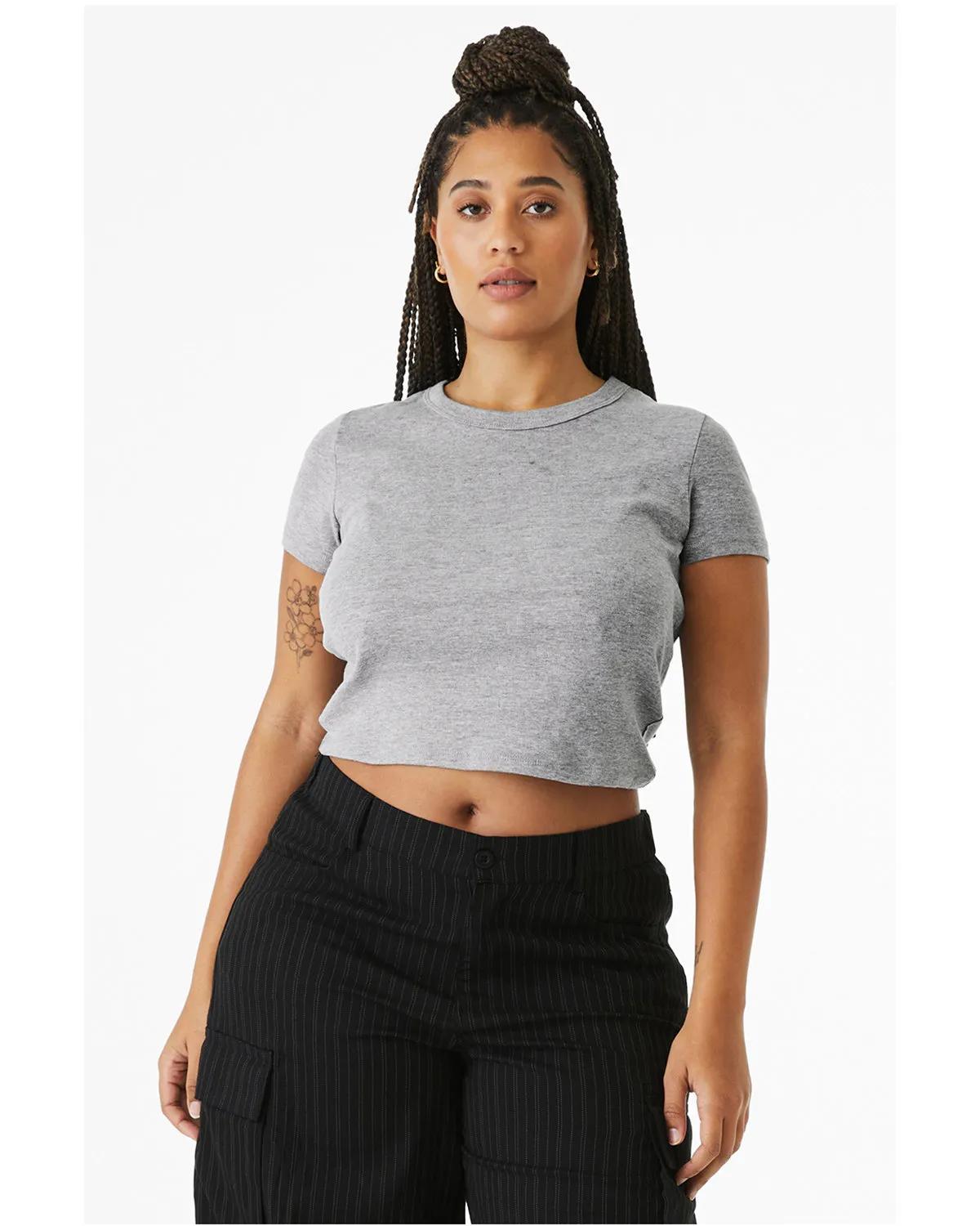 Ladies' Micro Ribbed Baby T-Shirt 7 of 47