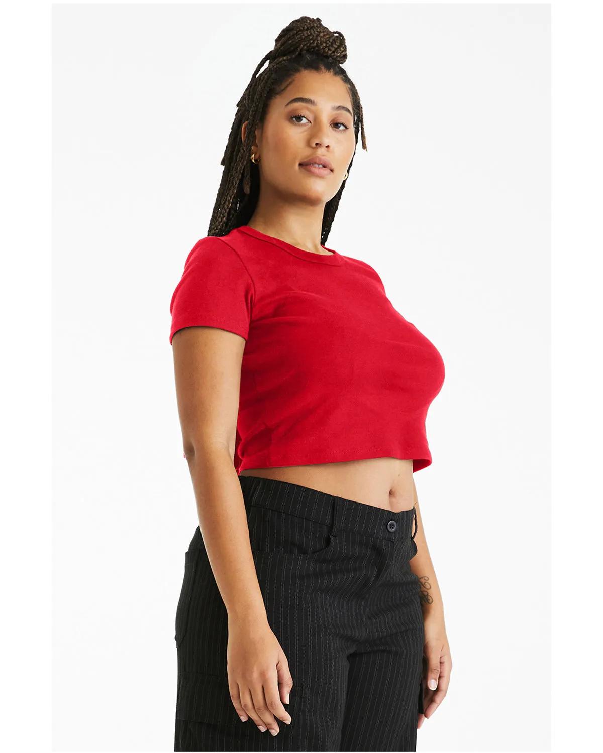 Ladies' Micro Ribbed Baby T-Shirt 22 of 47