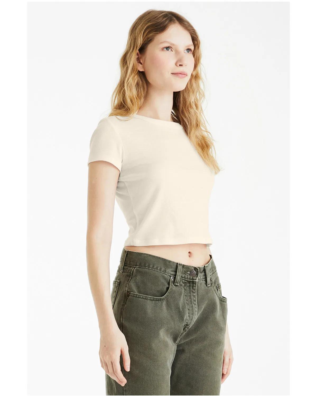 Ladies' Micro Ribbed Baby T-Shirt 37 of 47