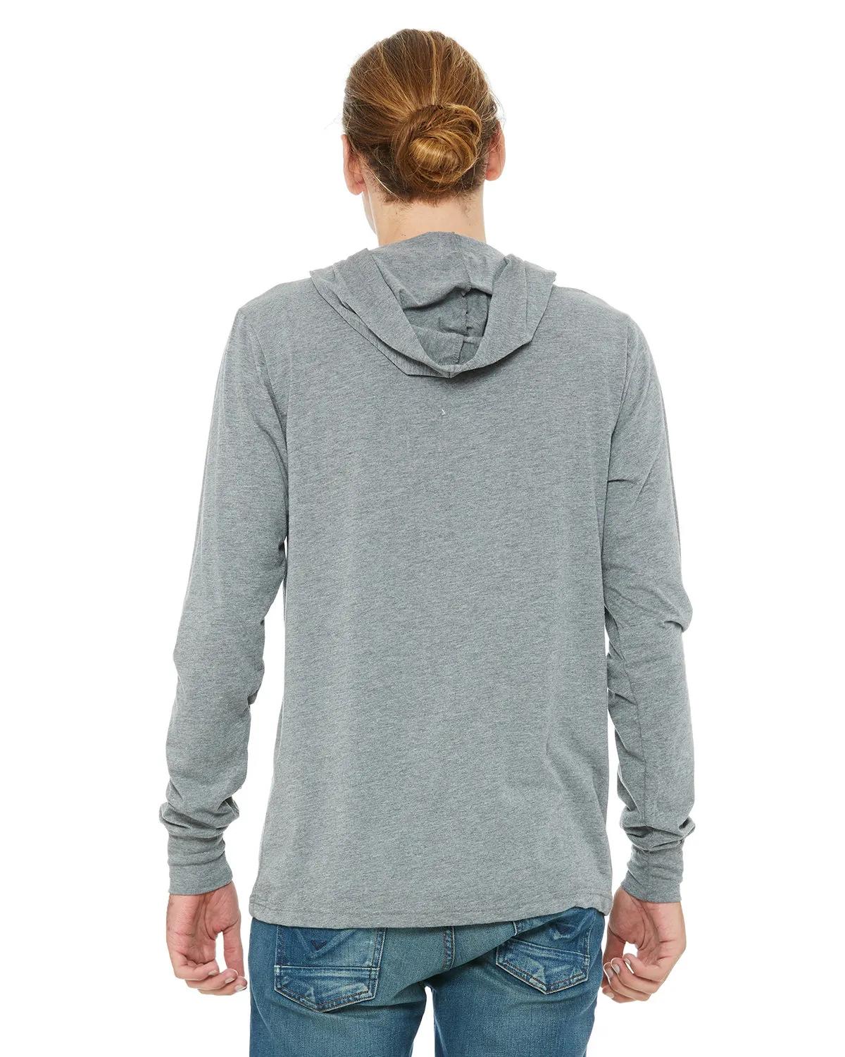 Unisex Jersey Long-Sleeve Hoodie 14 of 42