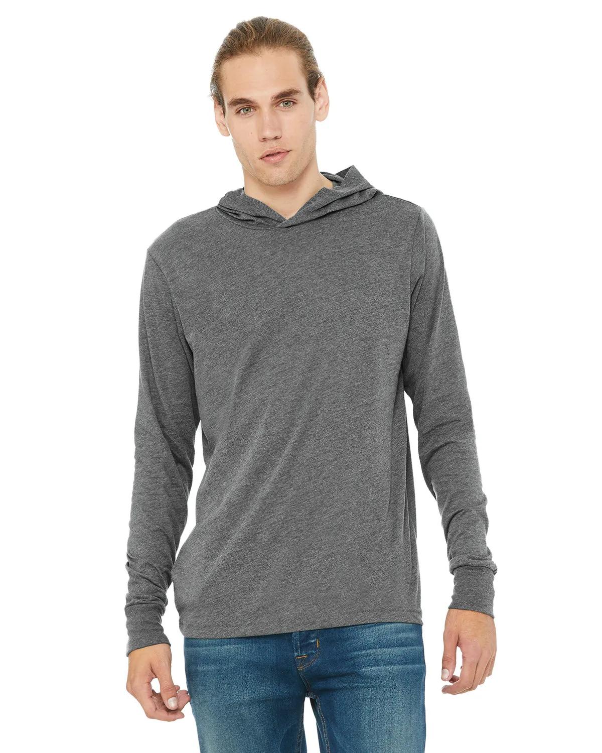 Unisex Jersey Long-Sleeve Hoodie 5 of 42