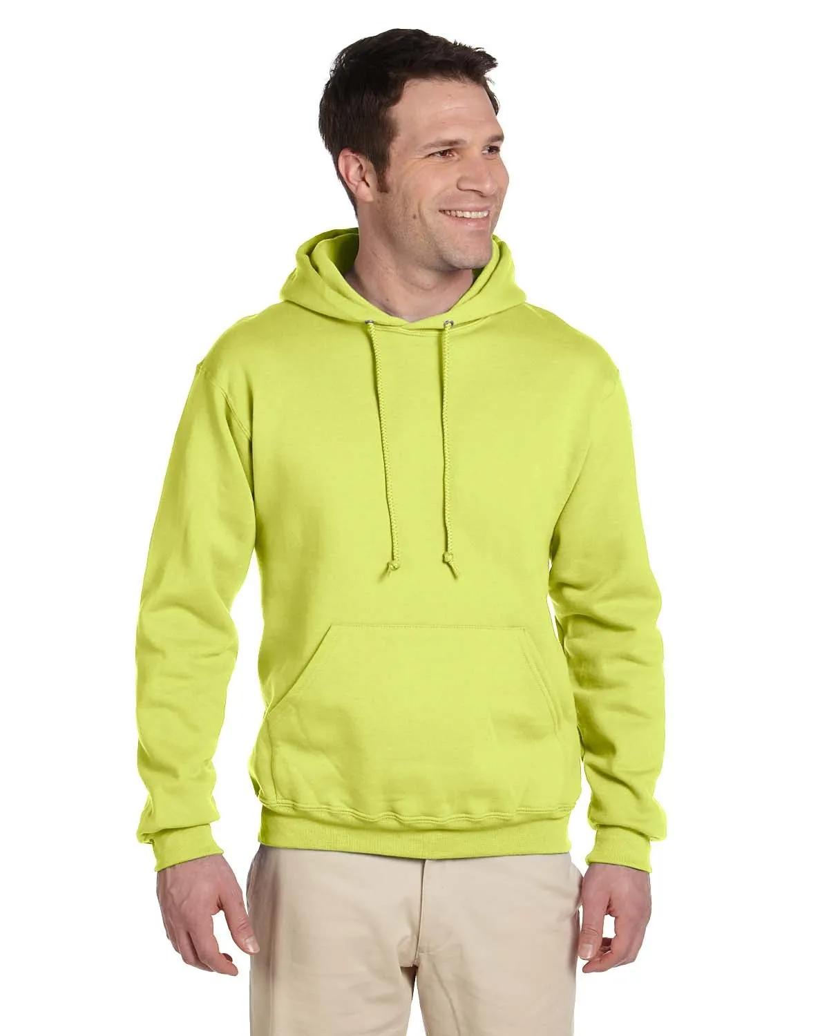 Adult Super Sweats® NuBlend® Fleece Pullover Hooded Sweatshirt 9 of 32