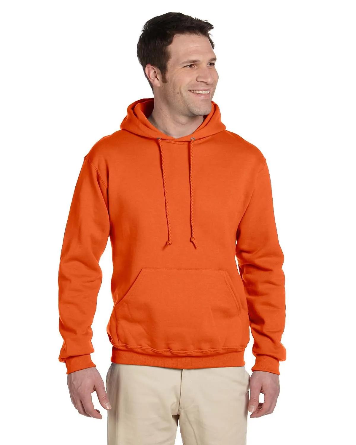 Adult Super Sweats® NuBlend® Fleece Pullover Hooded Sweatshirt 7 of 32