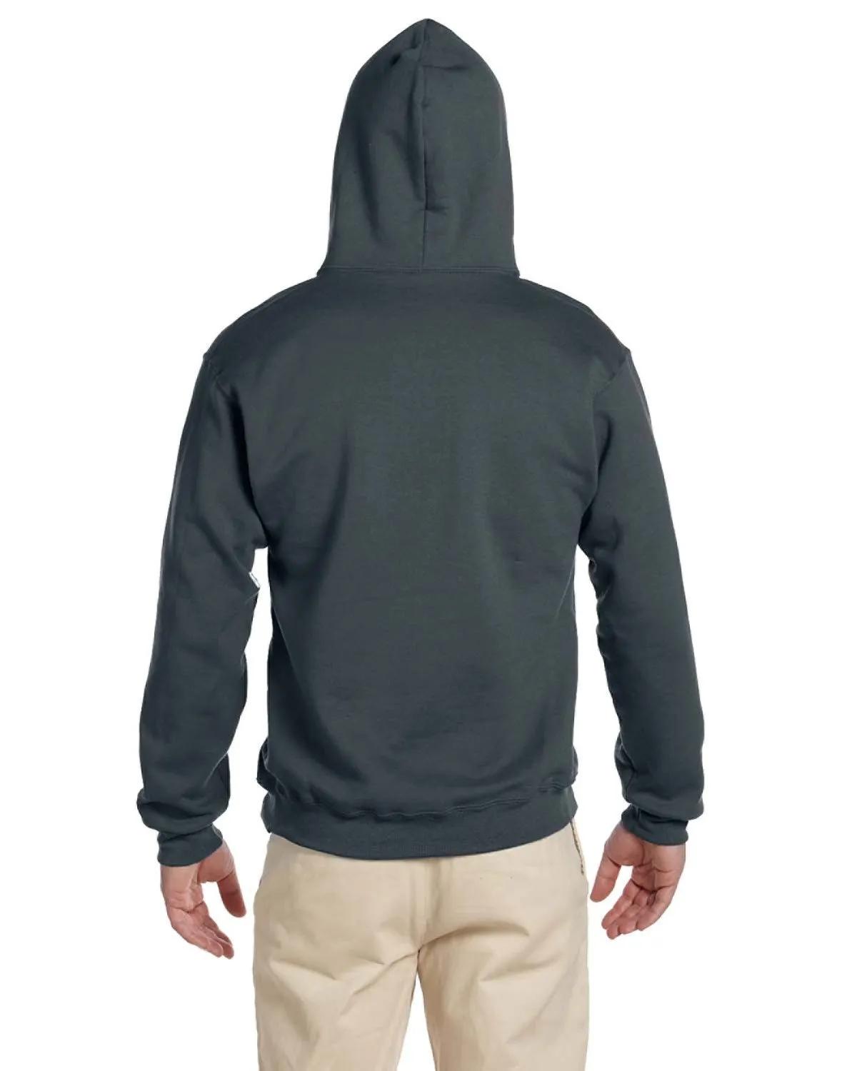 Adult Super Sweats® NuBlend® Fleece Pullover Hooded Sweatshirt 11 of 32